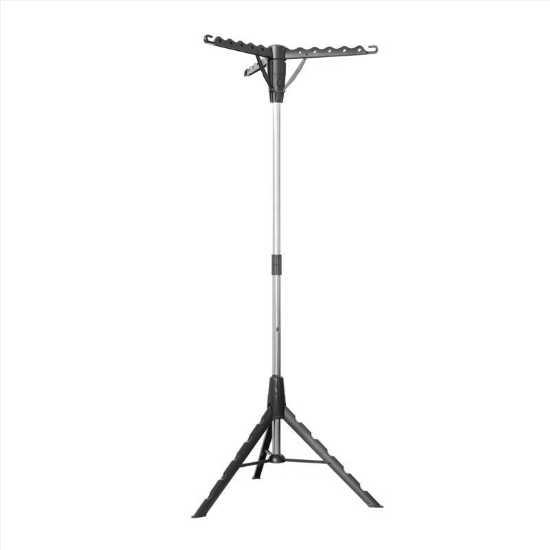 Zenna Home 64 in. H X 27 in. W X 27 in. D Plastic/Steel Collapsible Clothes Drying Rack
