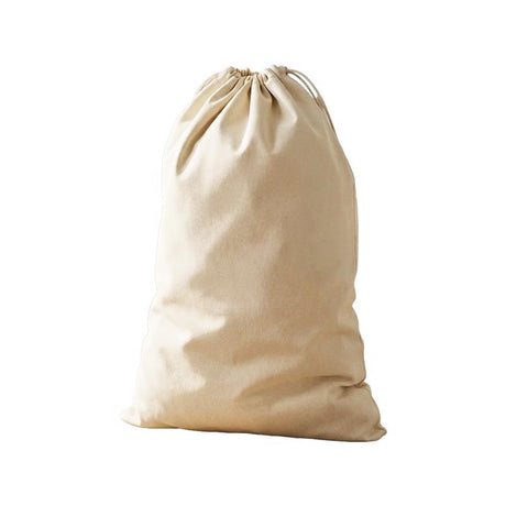 Zenna Home Beige Canvas Laundry Bag