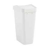 Rubbermaid 12.2 gal White Resin Trash Can