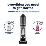 SodaStream Sparkling Water Machine Black 1 L Sparkling Water Maker Kit 1 each