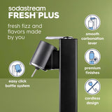 SodaStream Sparkling Water Machine Black 1 L Sparkling Water Maker Kit 1 each