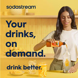 SodaStream Sparkling Water Machine Black 1 L Sparkling Water Maker Kit 1 each