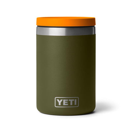 YETI Rambler King Crab Orange/Olive Wide Mouth Food Jar 16 oz. 1 pk