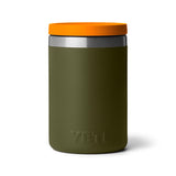 YETI Rambler King Crab Orange/Olive Wide Mouth Food Jar 16 oz. 1 pk