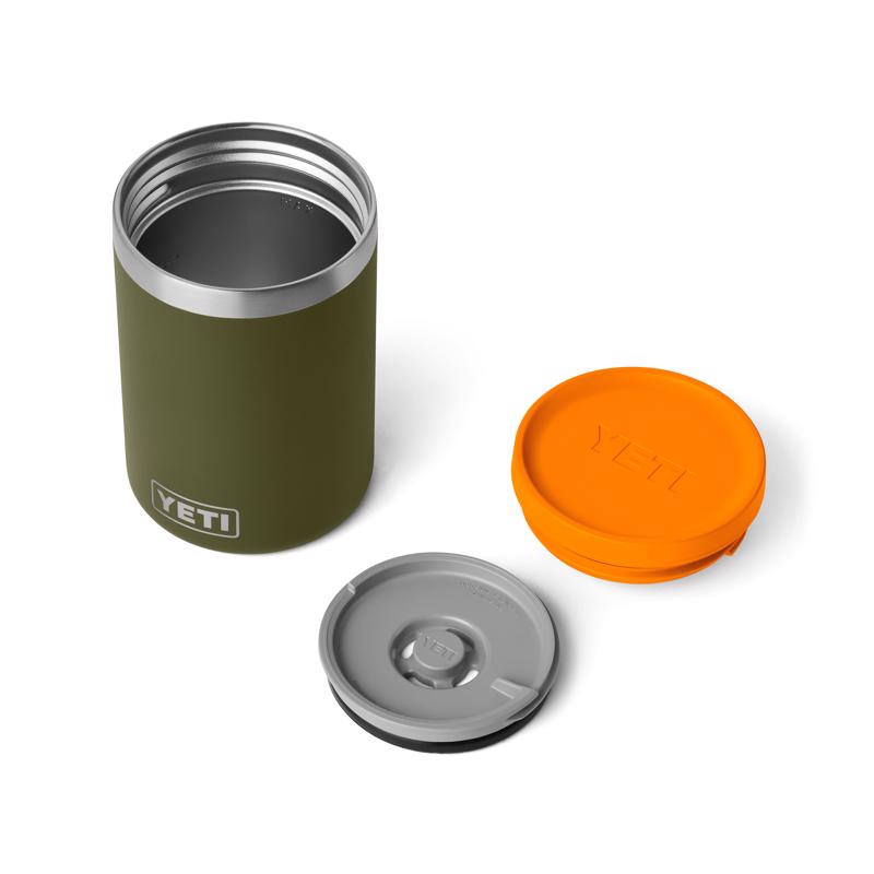 YETI Rambler King Crab Orange/Olive Wide Mouth Food Jar 16 oz. 1 pk