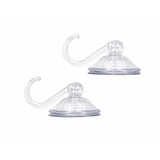Core Home Medium Plastic Suction Cup Hook 2 pk