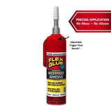 Flex Seal Family of Products Flex Glue Trigger-Flow Nozzle Super Strength Rubber White Adhesive 4 fl