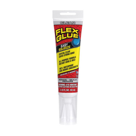 Flex Seal Family of Products Super Strength Rubber Clear Adhesive 2.8