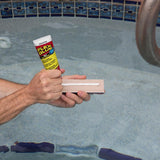Flex Seal Family of Products Flex Glue Easy Squeeze Super Strength Rubber White Adhesive 4 fl. oz.