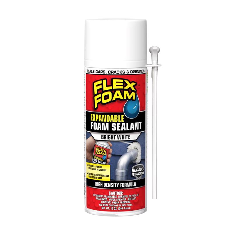 Flex Seal Family of Products Flex Foam White Foam Expanding Sealant 12 oz