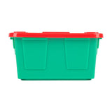Greenmade 0.09 gal Green/Red Mini Tote 2.4 in. H X 3.3 in. W X 4.8 in. D Stackable