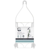 Zenna Home 21 in. H X 8.8 in. W X 4 in. L White Shower Caddy