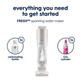 SodaStream Fresh White 1 L Sparkling Water Maker Kit