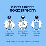 SodaStream Fresh White 1 L Sparkling Water Maker Kit