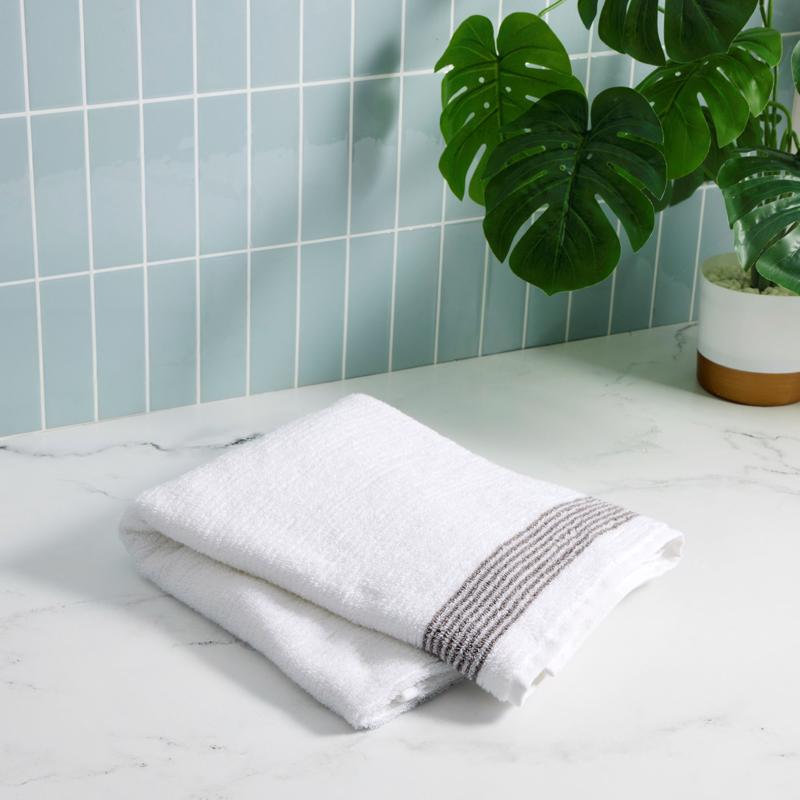 Core Home White Cotton Bath Towel 1 pc