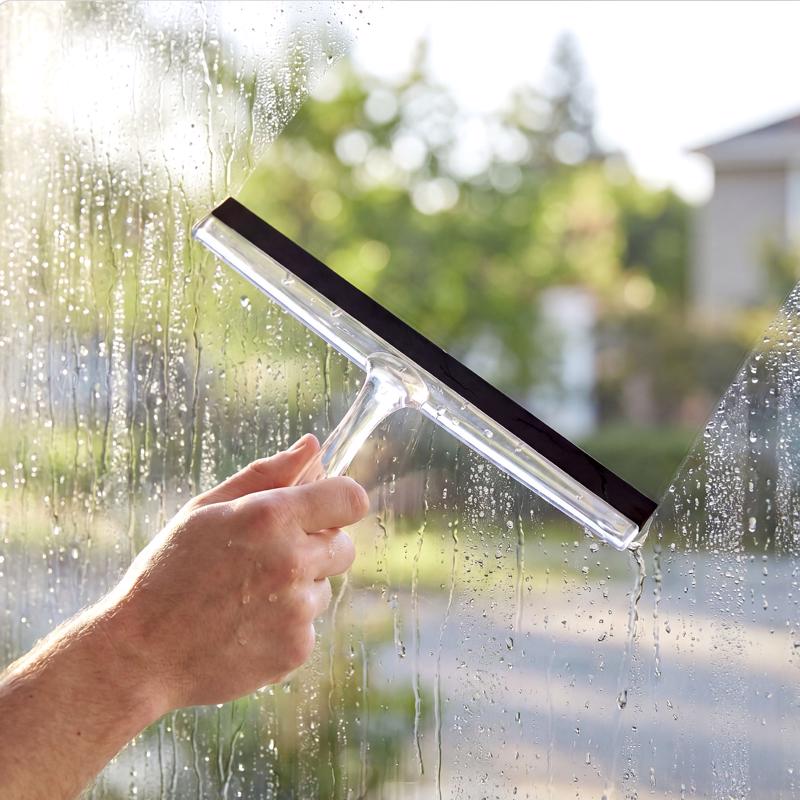 Core Home 7.09 in. Stainless Steel Shower Squeegee