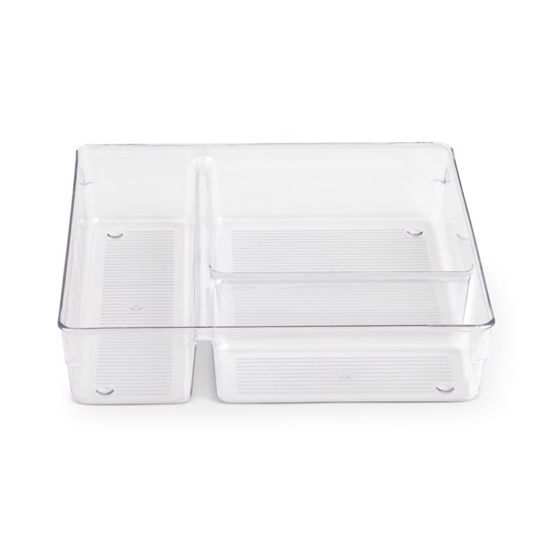 Core Home 9.1 in. H X 9.1 in. W X 2.2 in. D Plastic Drawer Organizer