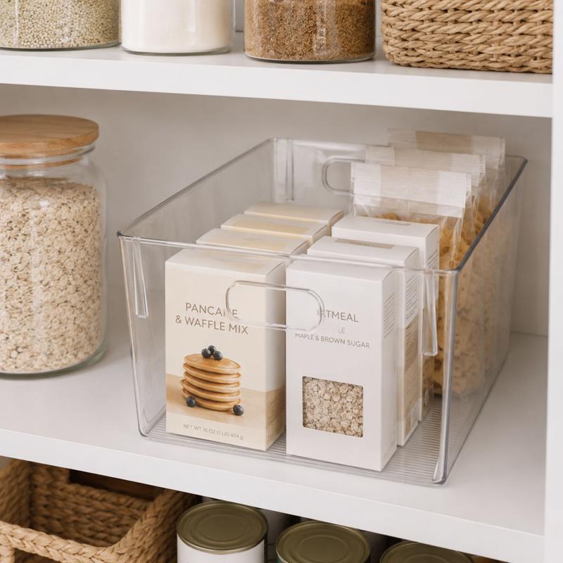 Core Home 4 in. H X 6 in. W X 15 in. D Plastic Drawer Organizer