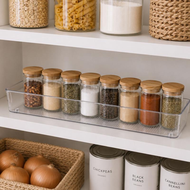 Core Home 15.08 in. H X 6.06 in. W X 2.2 in. D Plastic Drawer Organizer