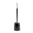 Zenna Home Toilet Bowl Brush & Holder Black