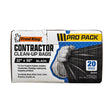 Frost King 3MIL 42 gal Contractor Bags Twist Tie 20 pk