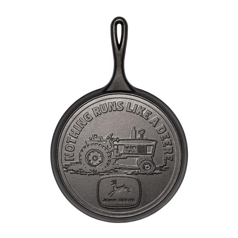 Lodge Cast Iron Griddle Pan 10.5 in. Black