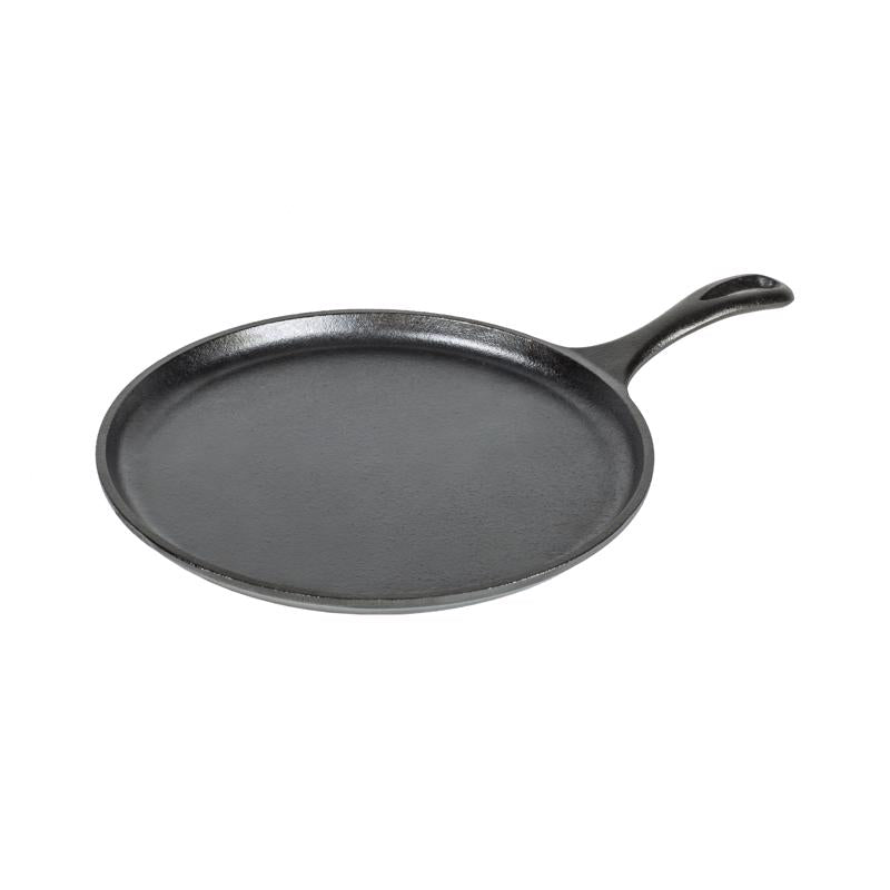 Lodge Cast Iron Griddle Pan 10.5 in. Black