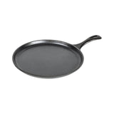 Lodge Cast Iron Griddle Pan 10.5 in. Black