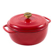 Lodge Porcelain Enamel Dutch Oven 10.5 in. 6 qt Red