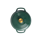 Lodge Porcelain Enamel Dutch Oven 10.5 in. 6 qt Green
