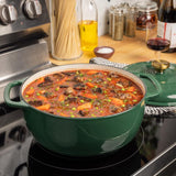 Lodge Porcelain Enamel Dutch Oven 10.5 in. 6 qt Green