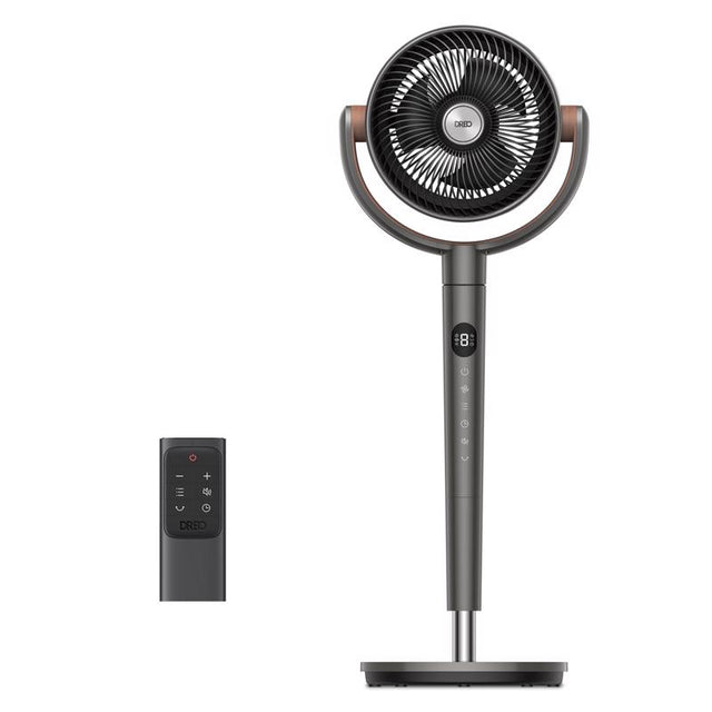 DREO 42 in. H 9 speed Oscillating Pedestal Fan Remote Control
