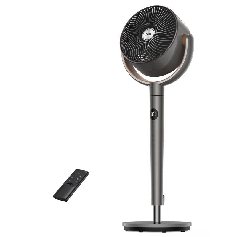 DREO 42 in. H 9 speed Oscillating Pedestal Fan Remote Control