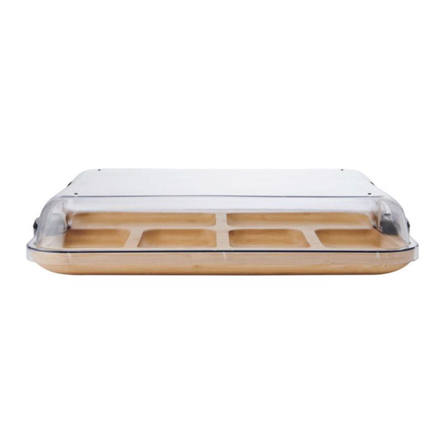 Farberware Bamboo Food Container and Lid 1 pk