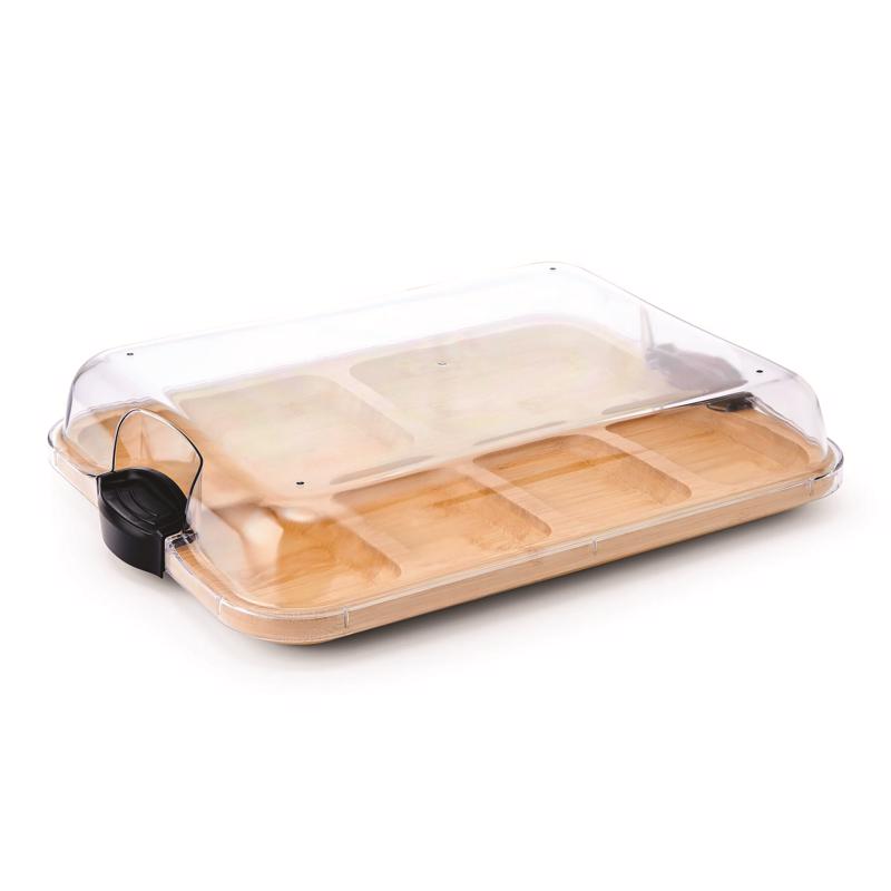 Farberware Bamboo Food Container and Lid 1 pk