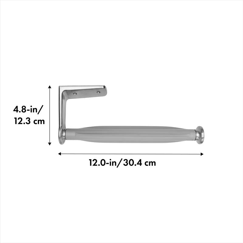 OXO Good Grips Plastic/Stainless Steel Paper Towel Holder 5 in. H X 12 in. W X 2 in. L
