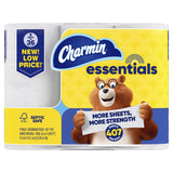 Charmin Essentials Toilet Paper 9 Rolls 407 sheet