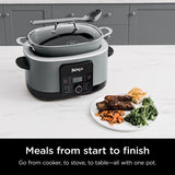 Ninja PossibleCooker 8.5 qt Gray Metal Programmable Multi-Cooker