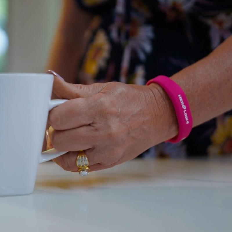 Hero Link Red Medical ID Bracelet 1 each