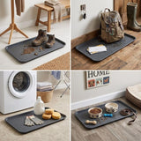 Southern Oaks 15 in. W X 30 in. L Black Plastic Boot Tray