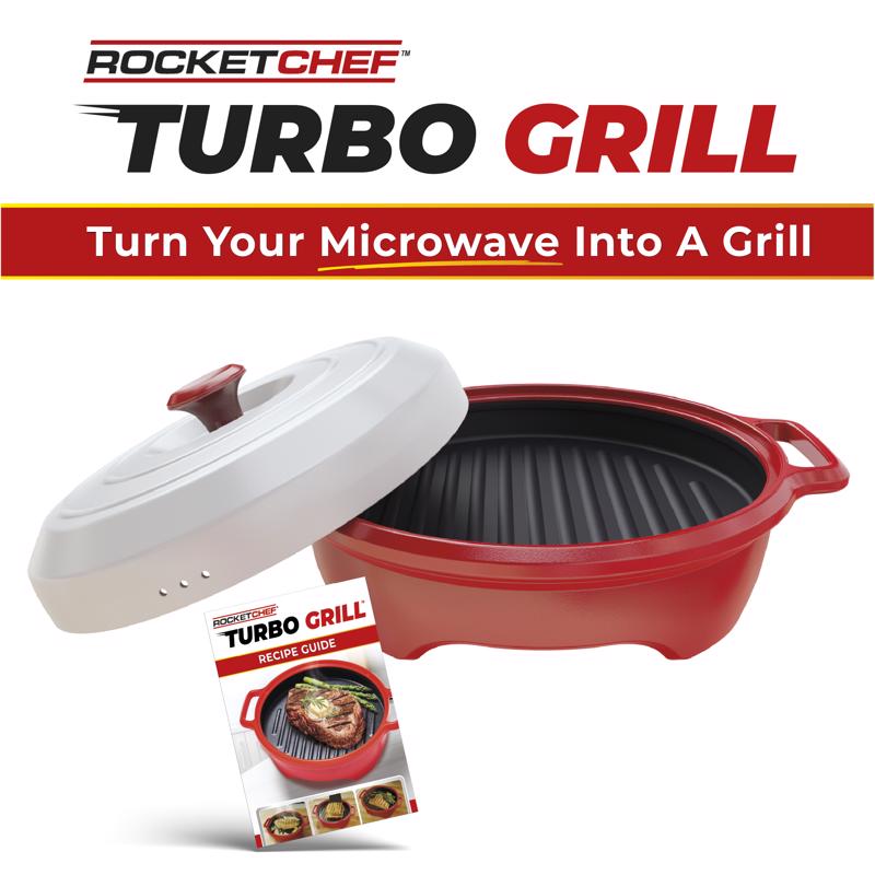 Rocket Chef Cast Iron Grill Pan