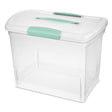 STORAGE BOX LARGE CLEAR