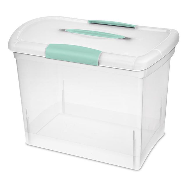 STORAGE BOX LARGE CLEAR