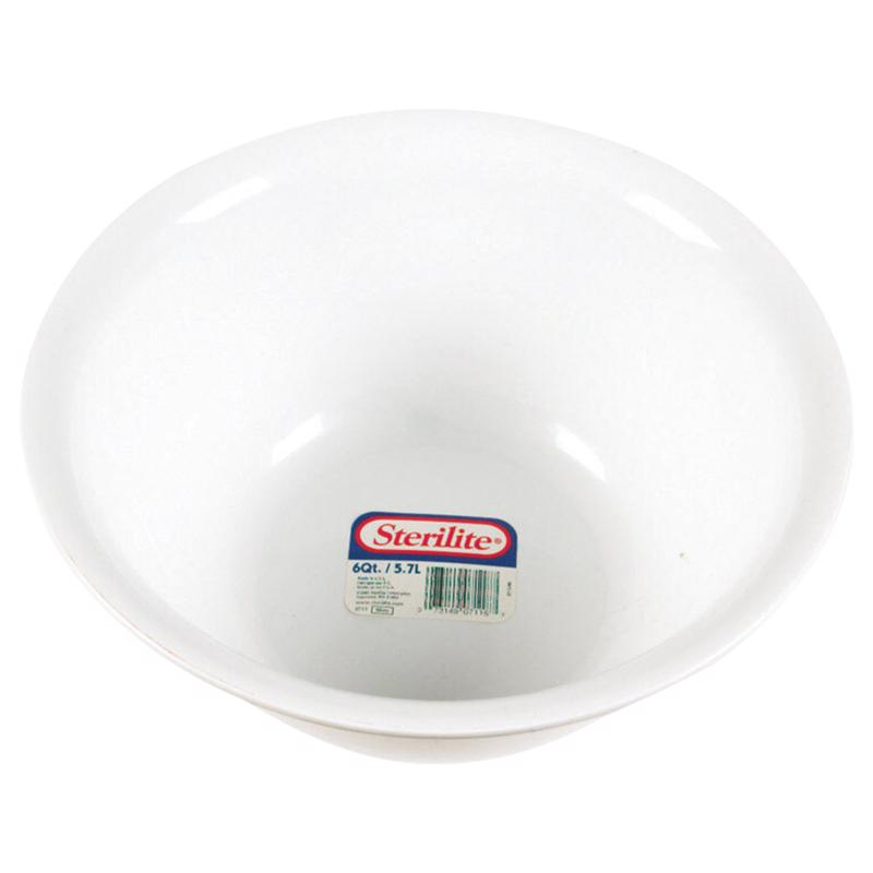 BOWL 6QT PLASTIC