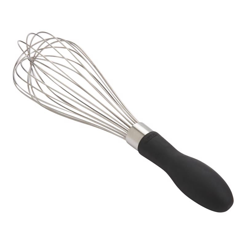 OXO Good Grips Silver/Black Rubber/Stainless Steel Balloon Wisk