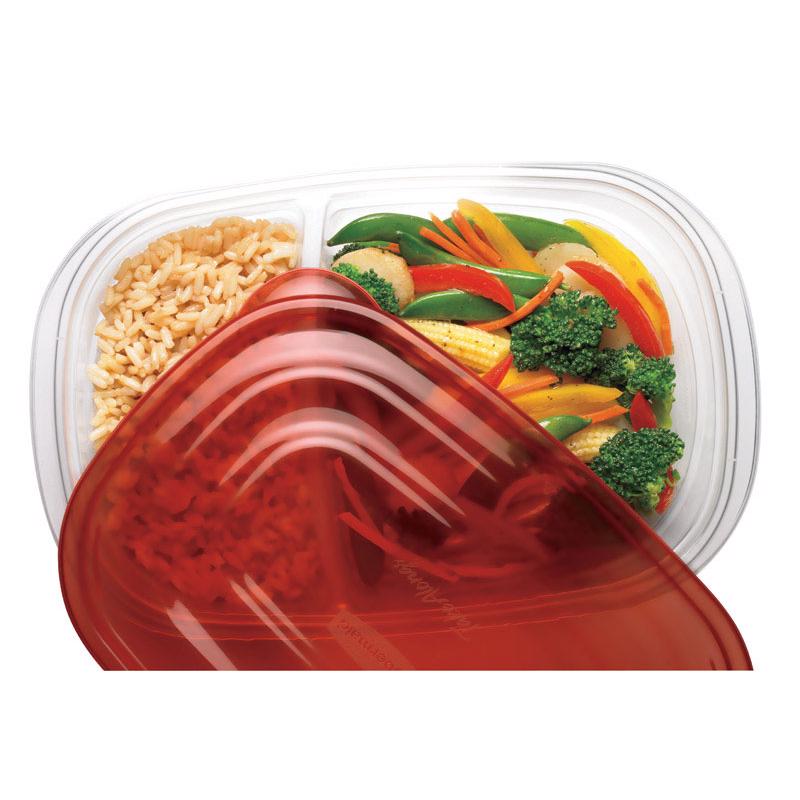 Rubbermaid TakeAlongs 3.7 cups Clear Food Storage Container 3 pk