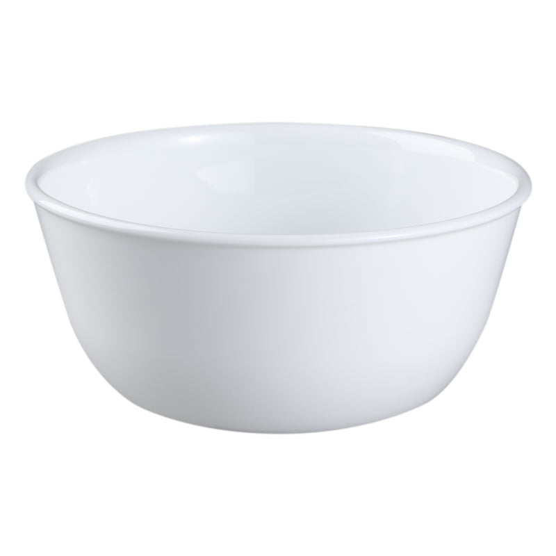 Corelle 28 oz Winter Frost Glass/Porcelain Soup/Cereal Bowl 6.25 in. D 1 pk