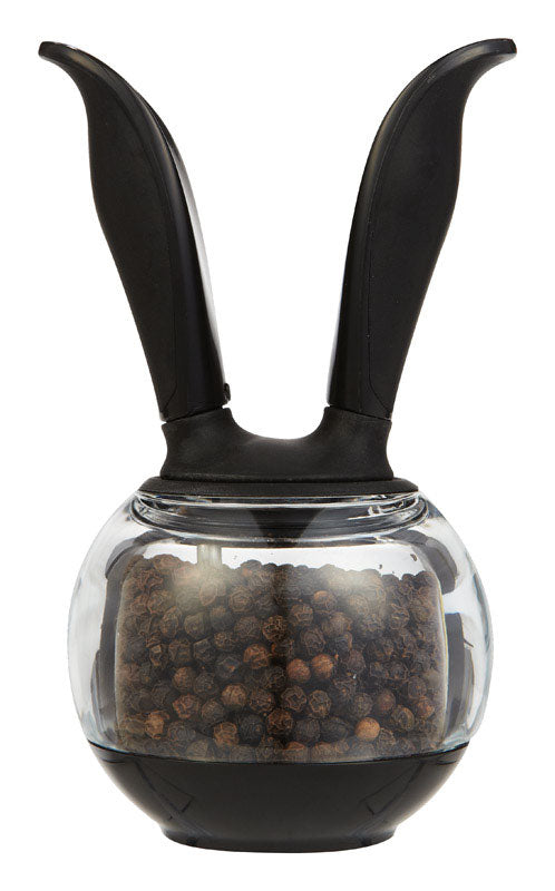 Chef'n Black/Clear Plastic Pepper Ball Grinder
