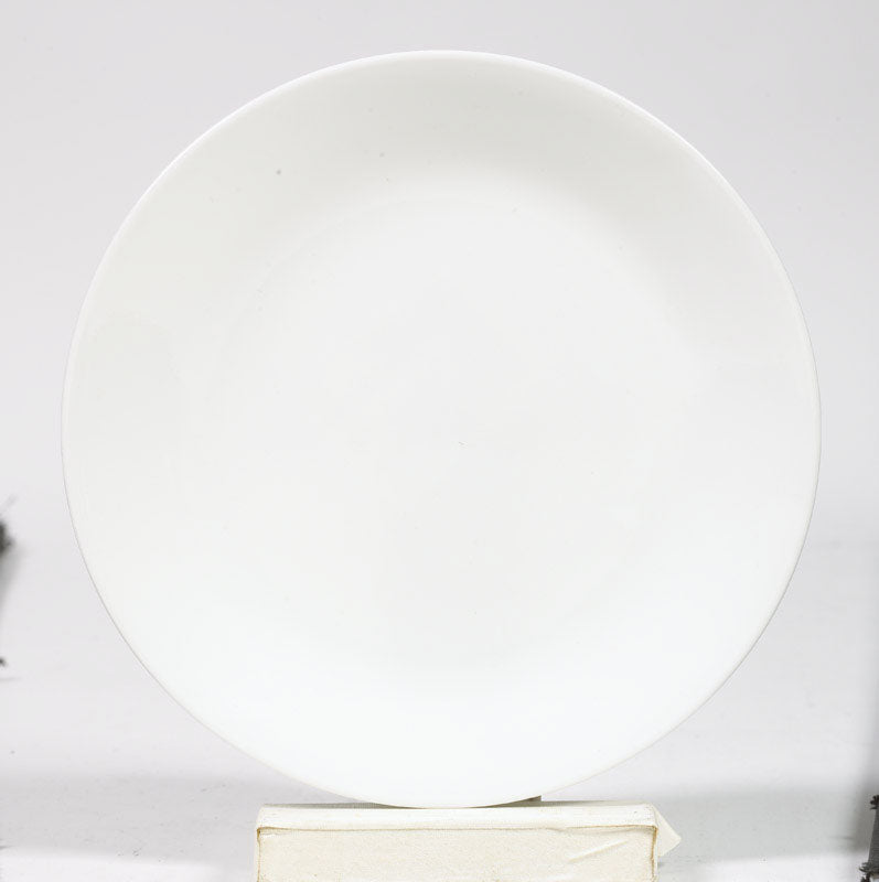 PLATE MEDIUM WHITE
