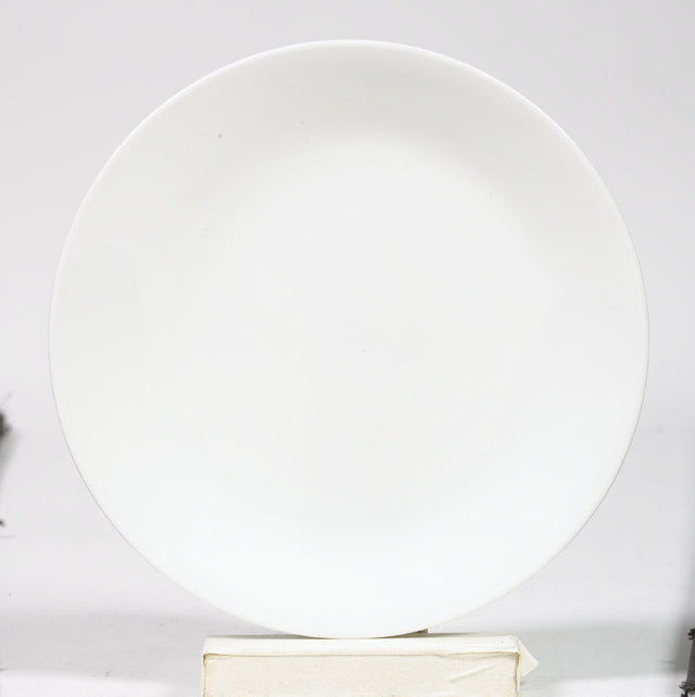 PLATE MEDIUM WHITE